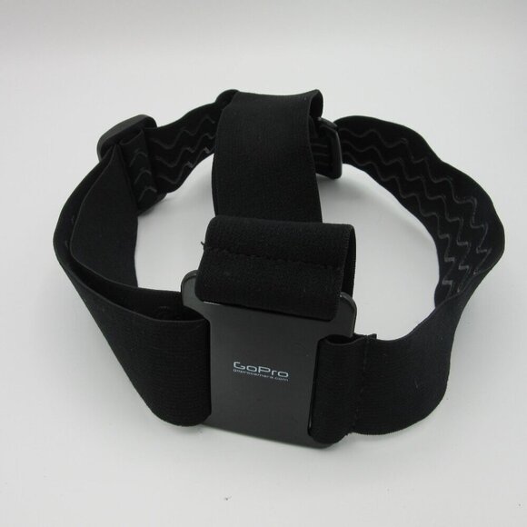 GoPro Head Strap with QuickClip Black One Size Adjustable - Picture 2 of 3